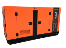 Дизельный генератор ETVEL ED-180R (150 кВт) в кожухе 